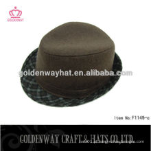 Bonés Trilby Fedora de alta qualidade para homens